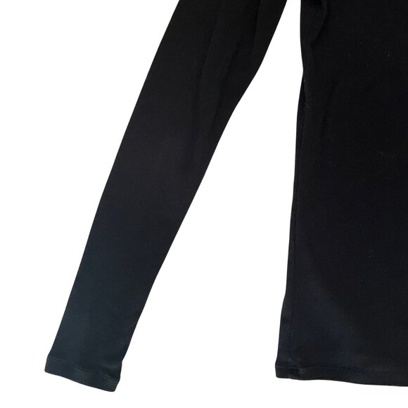 Long Sleeve Turtleneck Shirt • Black • US Small - Picture 10 of 13